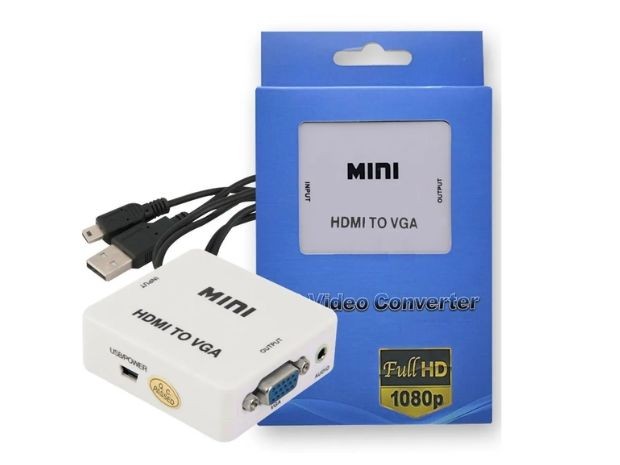 &u++ CONVERTIDOR VIDEO HDMI A VGA (1239)